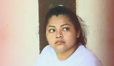  Gloria Estefany Ramírez Carías, acusada de quitarle la vida a otra mujer para robarle a su hijo.