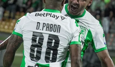 Jefferson Duque y Dorlan Pabón, experiencia y capacidad goleadora para Nacional.