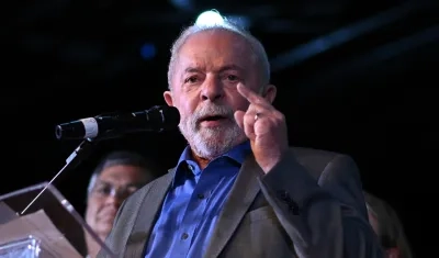 Lula, presidente de Brasil. 