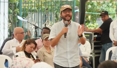 El Alcalde de Barranquilla Jaime Pumarejo
