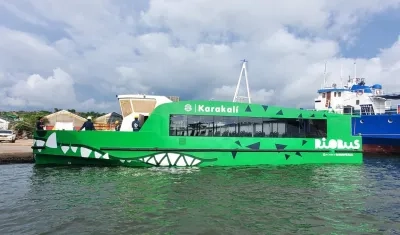 El 'Karakalí', el primer Río-Bus que tendrá Barranquilla