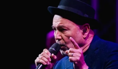 Rubén Blades, cantautor panameño. 