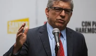 César Gaviria, director del Partido Liberal y expresidente de la República.