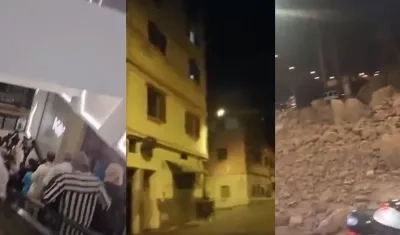 Terremoto en Marruecos. 