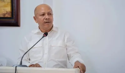 Alcalde (e) de Riohacha, Leandro José Mejía Díaz.