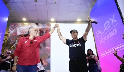 Eduardo Verano, Gobernador electo del Atlántico, y Alex Char, Alcalde electo de Barranquilla.