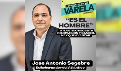 José Antonio Segebre apoya a Alfredo Varela.