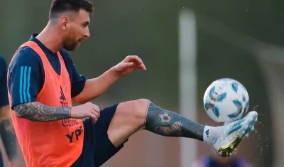 La presencia de Lionel Messi contra Paraguay se definirá tras el último entrenamiento en Ezeiza.