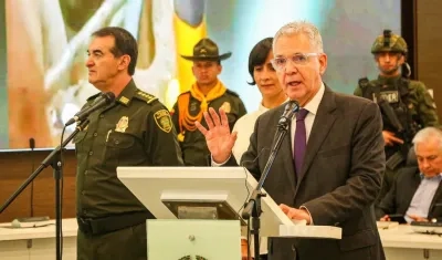 El viceministro de Defensa, Rafael Lara Lozada