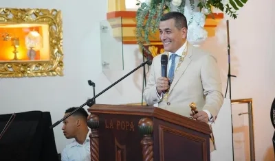 Dumek Turbay, alcalde posesionado de Cartagena.