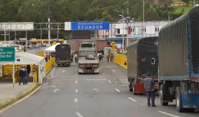 Las autoridades colombianos reforzaron la frontera.