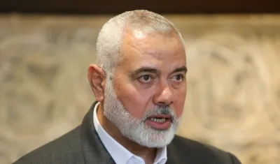 El jefe del buró político de Hamás, Ismail Haniyeh.