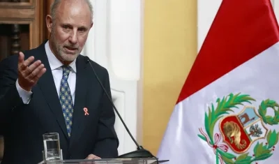 El canciller de Perú, Javier González-Olaechea.