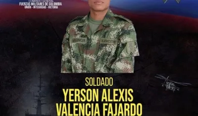 Yerson Alexis Valencia Fajardo, asesinado.