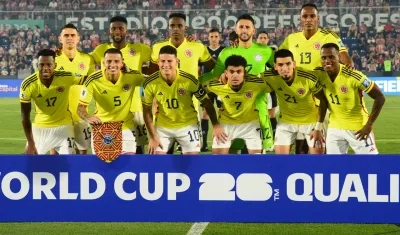Selección Colombia Mayores de fútbol.