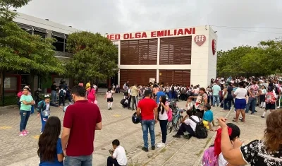 El IED Olguita Emiliani de Barranquilla.