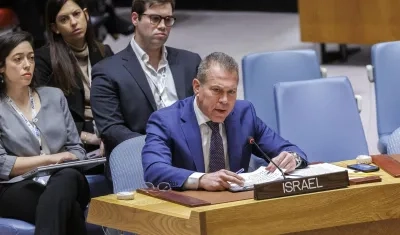 El embajador israelí ante la ONU, Gilad Erdan.