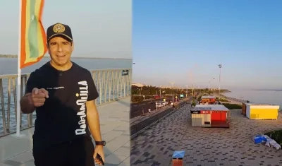 El alcalde Alejandro Char en el video que compartió por el inicio del cumpleaños de Barranquilla