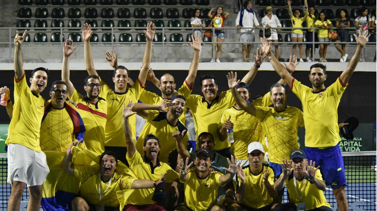 Barranquilla vibró con el triunfo de Colombia en la Copa Davis. 