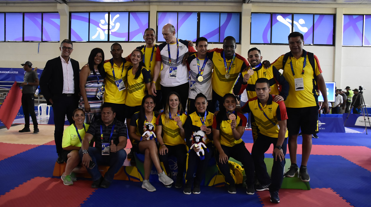 Barranquilla recibió a las diferentes delegaciones que representaron al país. 