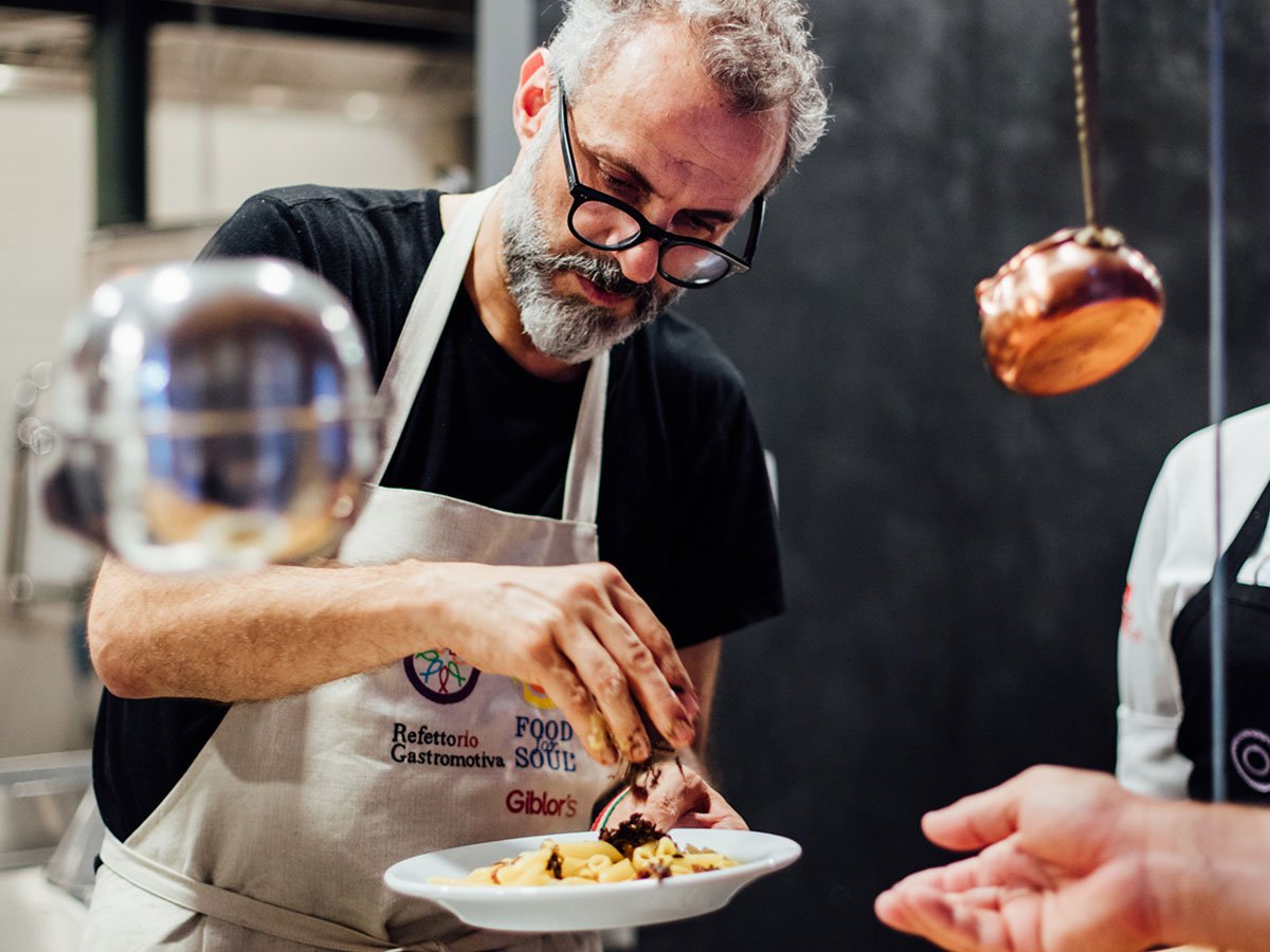 el chef italiano Massimo Bottura.