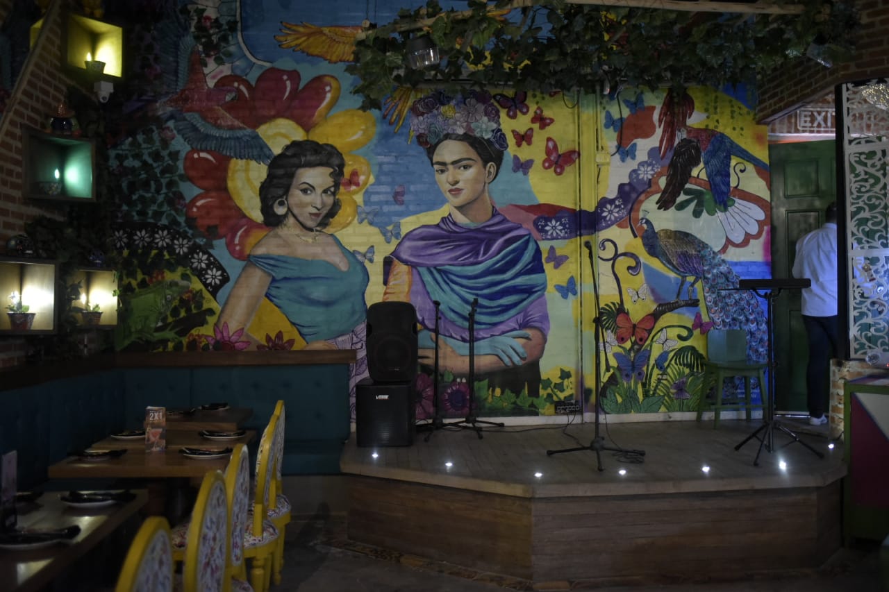 Escenario del restaurante Félix & Kahlo.