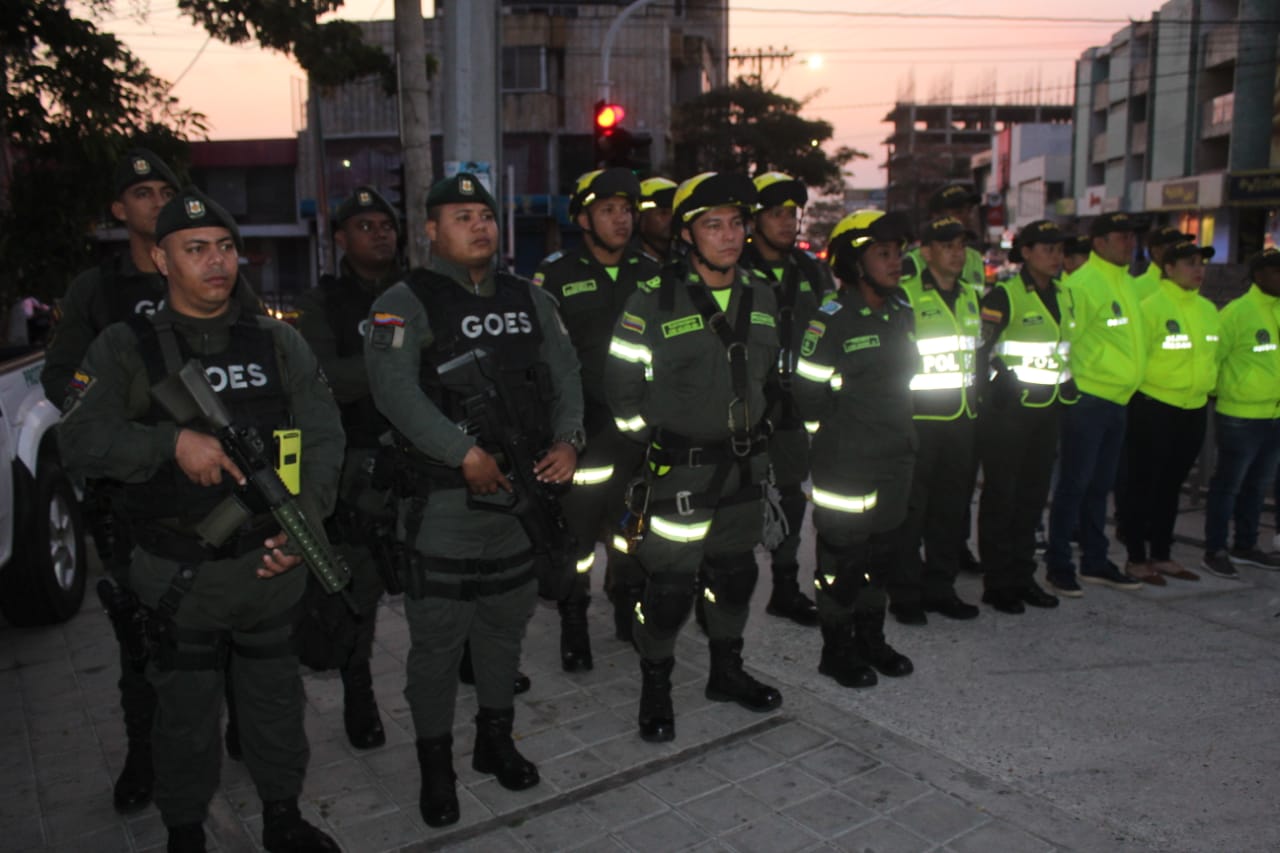 La Policía estará activa tanto en barrios como en desfile de Guacherna.