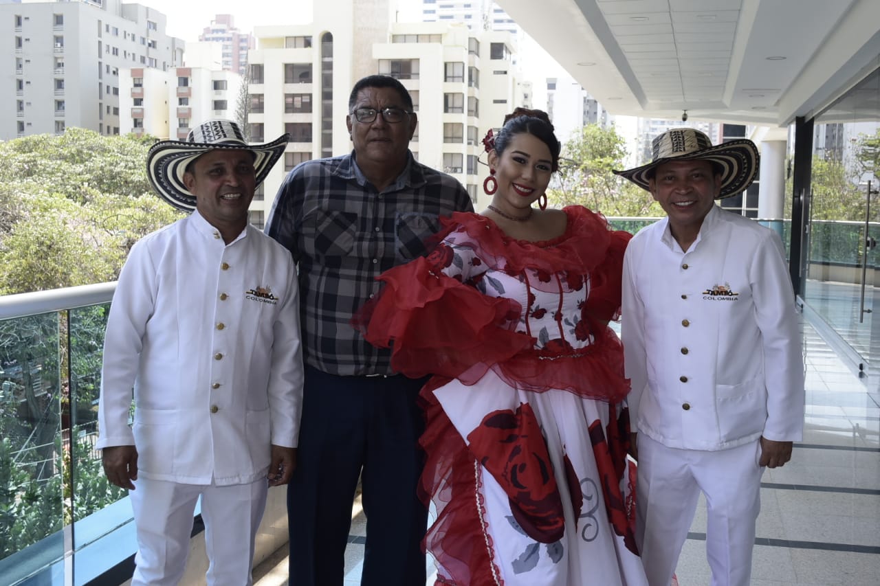 Camilo Polo, Eduardo Guerrero,Ginari Saballet y Lisandro Polo.