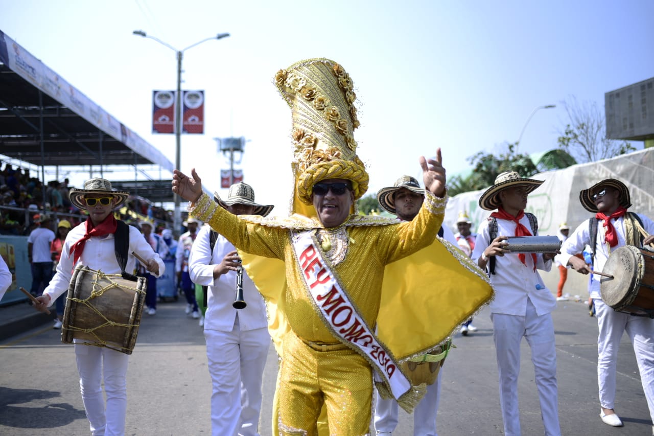 El Rey Momo Freddy Cervantes.