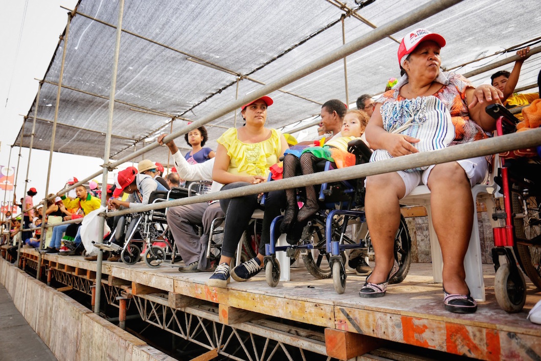 Los invitados contaron con todas las comodidades.