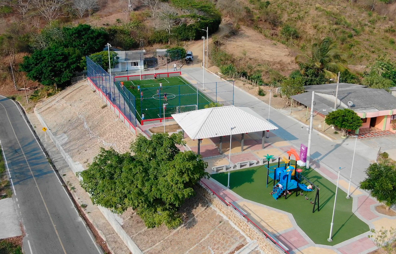 El parque Villa Ledys hace parte de las 400 obras que impulsa el gobernador Eduardo Verano de la Rosa en todo el departamento.