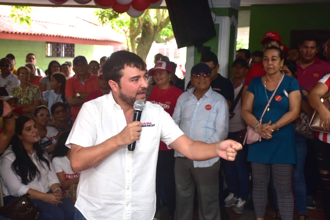 Jaime Pumarejo durante su intervención.