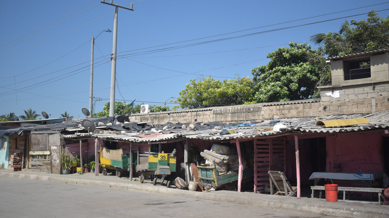 Plaza del Pescado antes de desalojo 