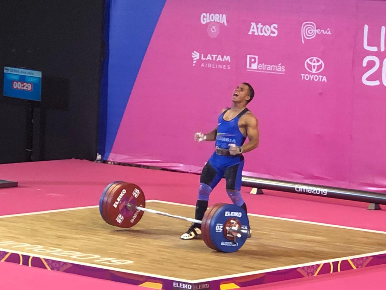 Jhon Serna Medalla de plata en Lima 2019