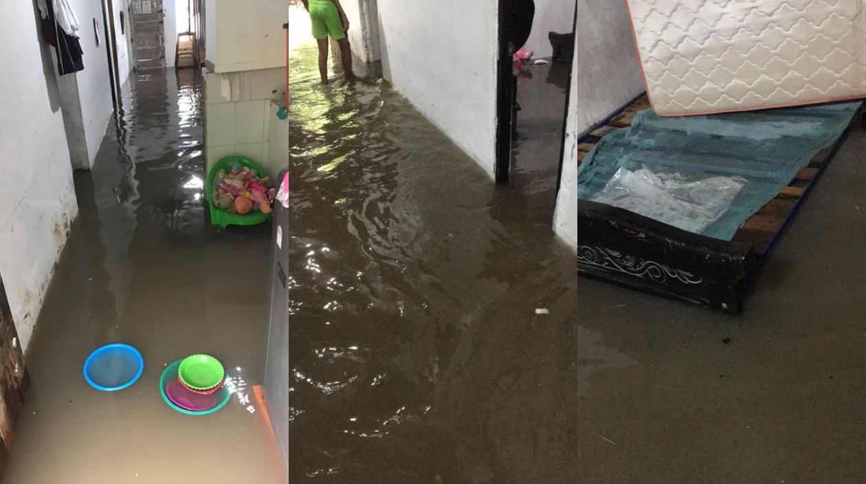 Inundaciones en Rebolo