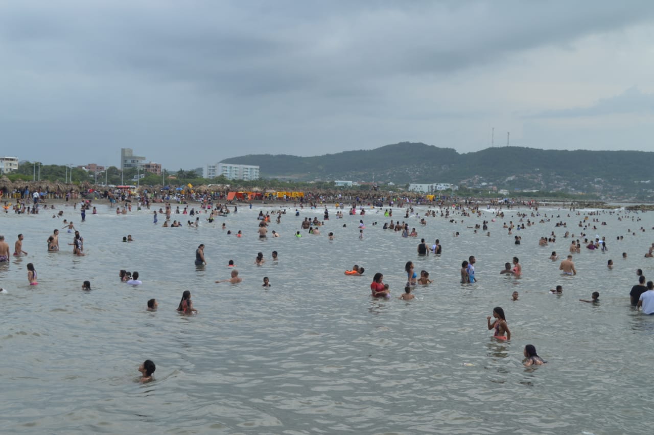 Los protocolos no fueron atendidos por los bañistas. 