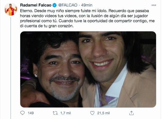 Trino de Radamel Falcao García.
