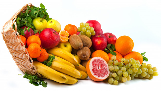 Frutas y verduras son importantes para la salud.