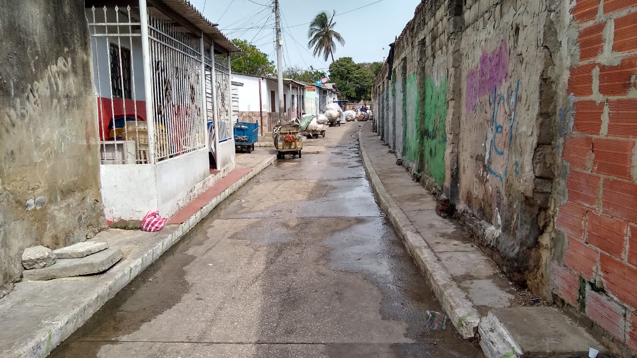 Sector de 'Aguas Mansas', en Rebolo, donde ocurrió la muerte de la niña.