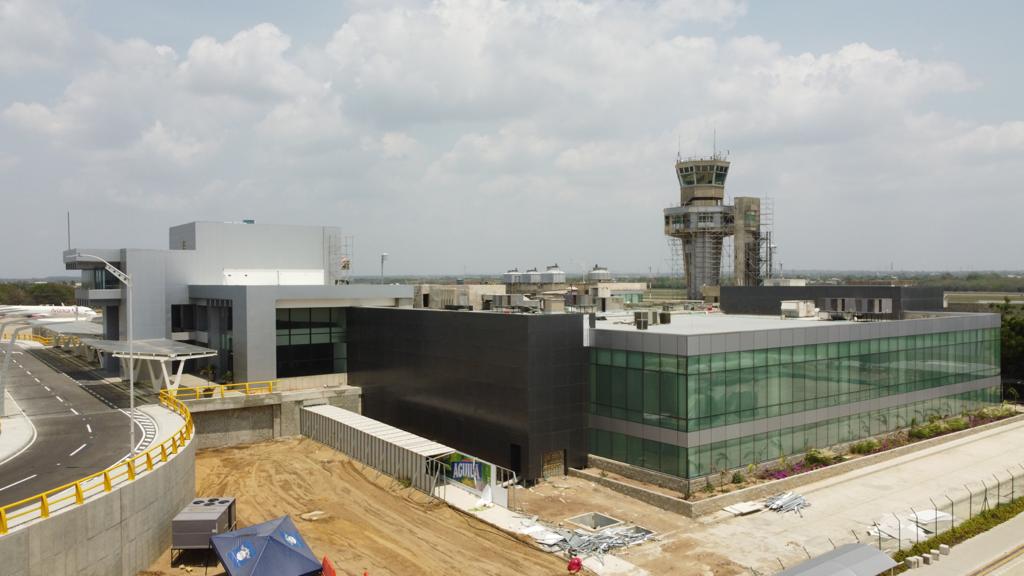 Más detalles de la remodelación del aeropuerto Ernesto Cortissoz.