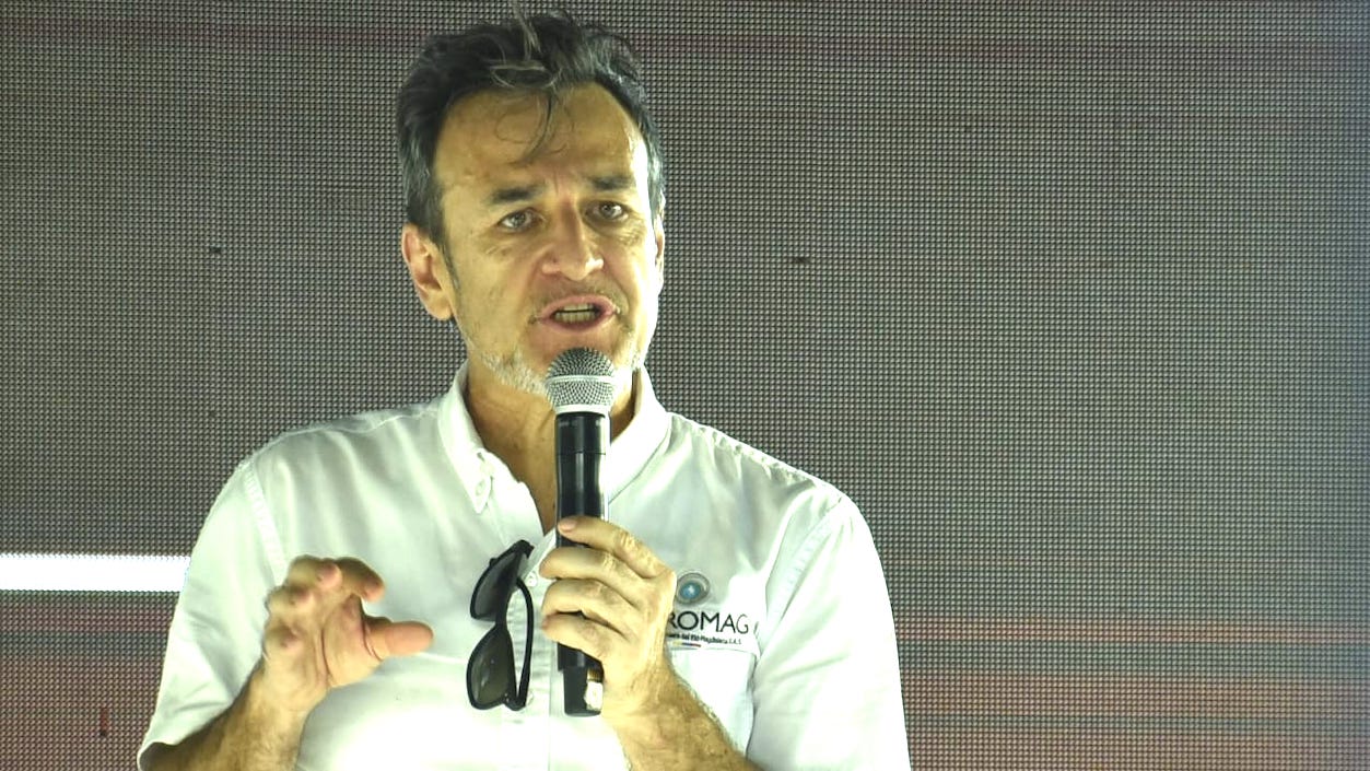 Jaime Dávila, presidente del Grupo Horizontal Petromag.