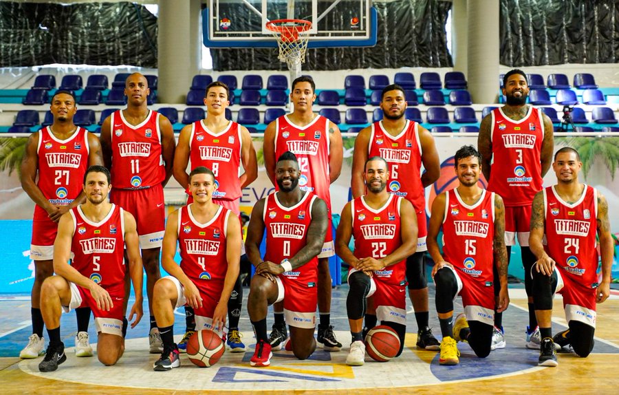 Equipo Titanes de Barranquilla de baloncesto.