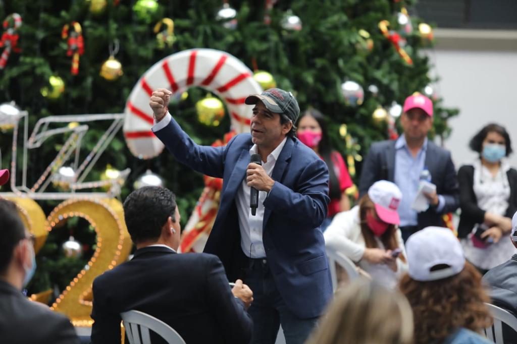 El candidato a la Presidencia, Alejandro Char.