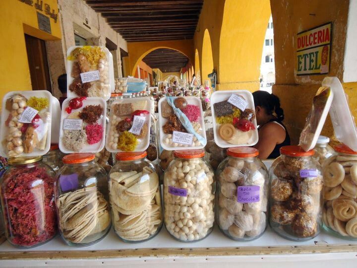 Portal de dulces en Cartagena.