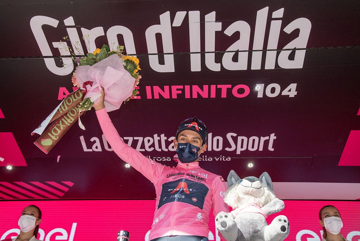 Bernal sigue de líder y el Giro, después de 10 etapas, este martes tiene su primera jornada de descanso.