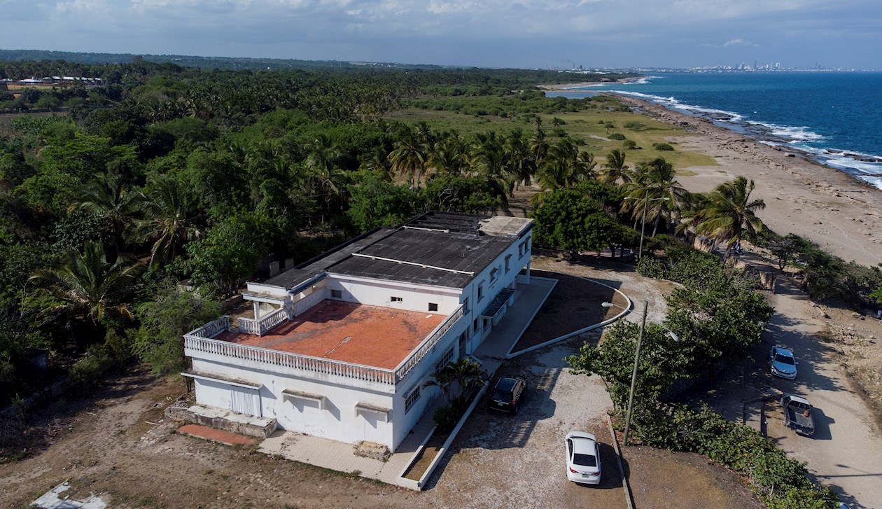 Hacienda María, donde está ubicada una de las mansiones del fallecido dictador dominicano Rafael Leónidas Trujillo.