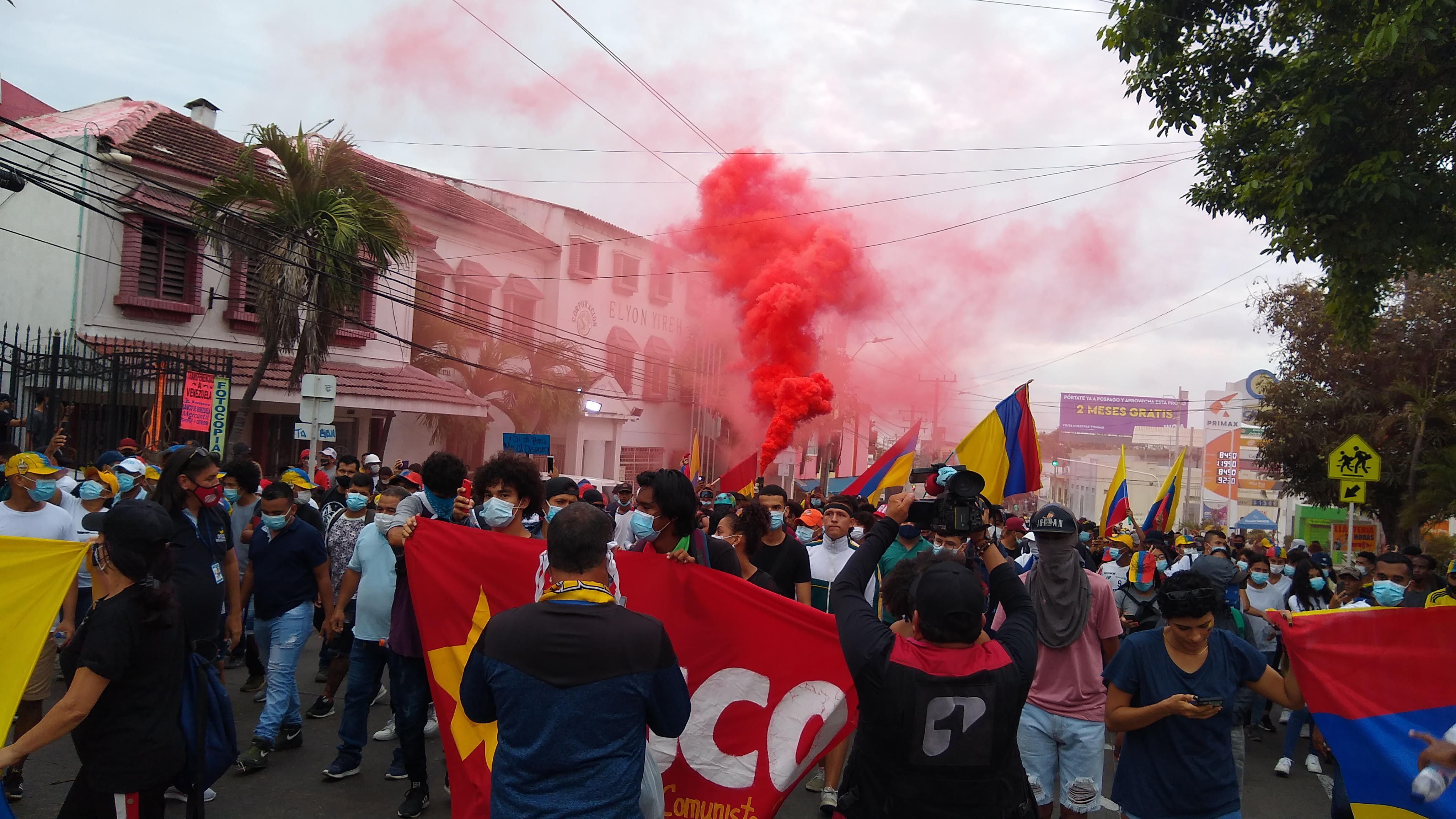 Protestas en Barranquilla