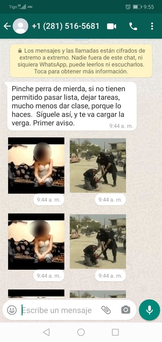 Amenazas a profesora de UniAtlántico