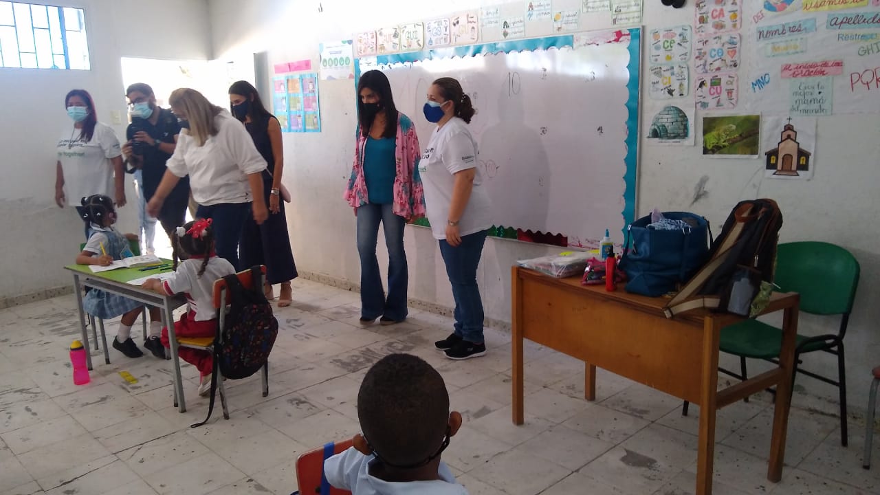 Actividades en el regreso a clases en Barranquilla.
