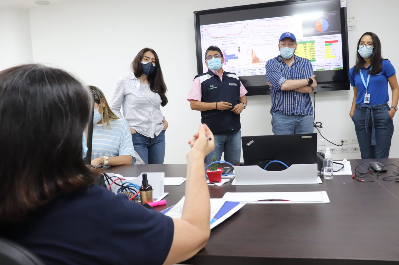 Visita de delegación de la OIM a Barranquilla